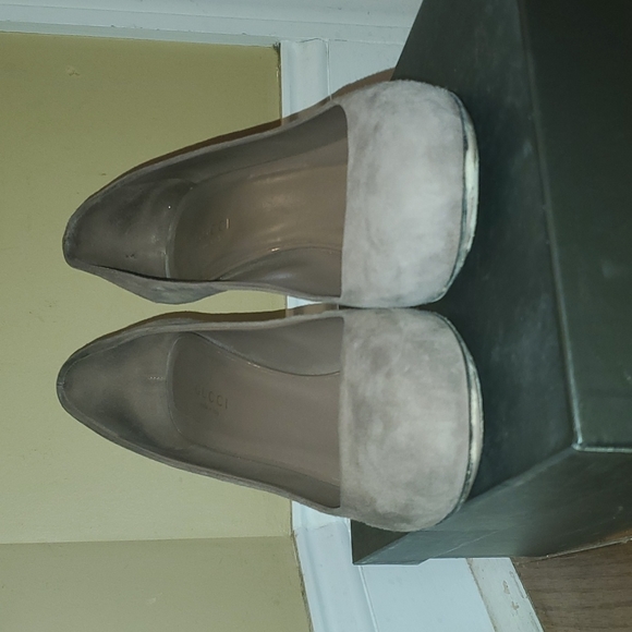Gucci Gray suede pumps - Picture 5 of 16